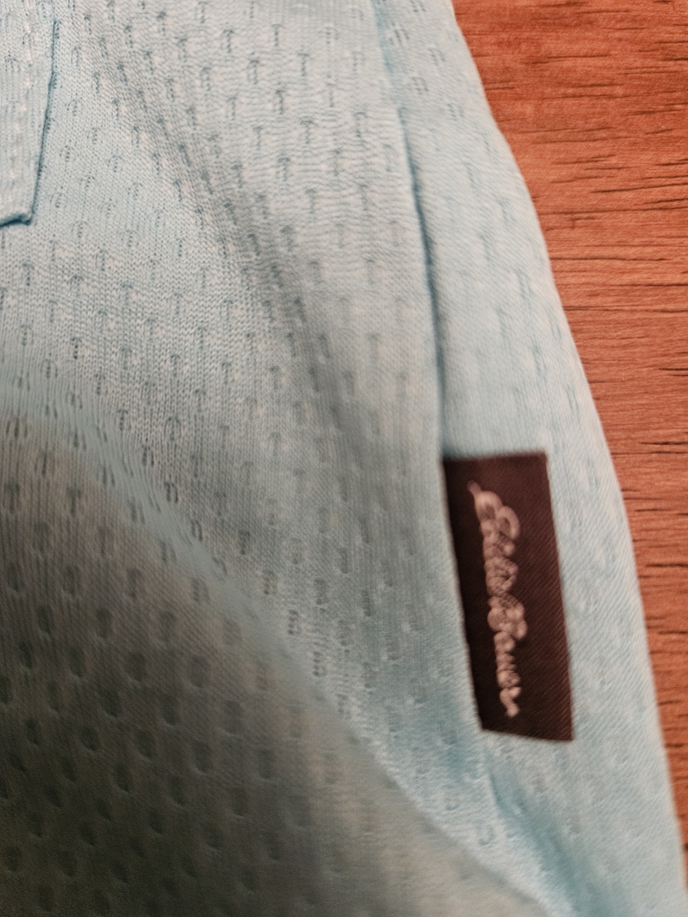 Eddie Bauer Light Blue Sea Sky Coverup with White Trim - Picture 4 of 5